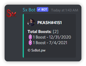 Sx bot discord команды